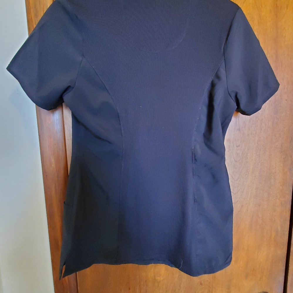 Cherokee Infinity scrub top pewter  small
